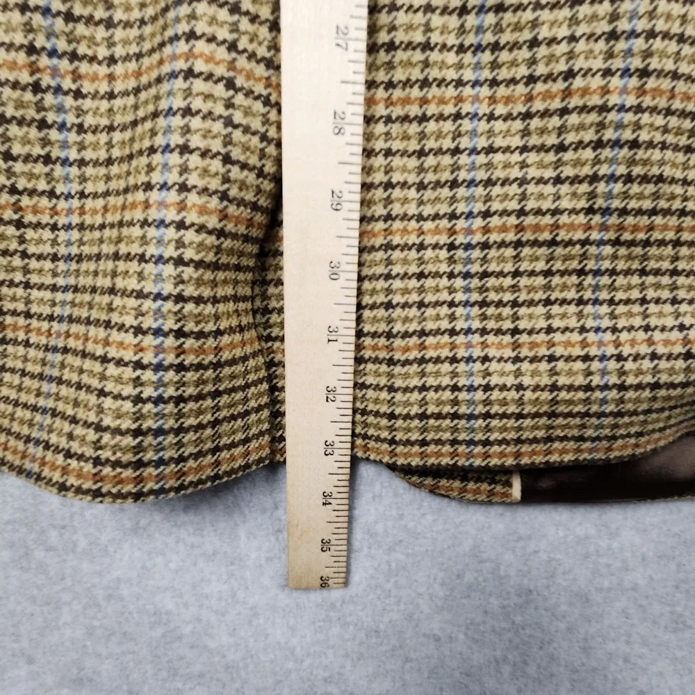 Lands End Blazer Mens Size 41L Sport Coat Jacket Lambswool Casual 2‎ Button...